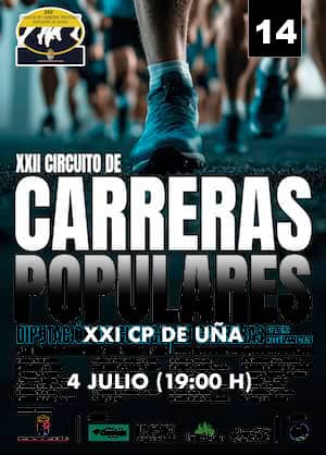 Cartel circuito carreras diputacion 2025 600
