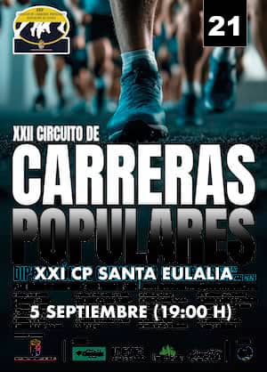 Cartel circuito carreras diputacion 2025 600